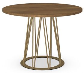 90823 - 42 Cashew Wood veneer tabletop (birch)42" dia