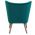 RW-403-340 Green Velvet Accent Chair