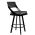 AC-41468 Tope Shimmer Metal Frame Swivel Counter Stool