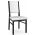 Matching Dining Chair in Black n White