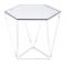 RN-467 Hexagon Stainless Steel Side Table